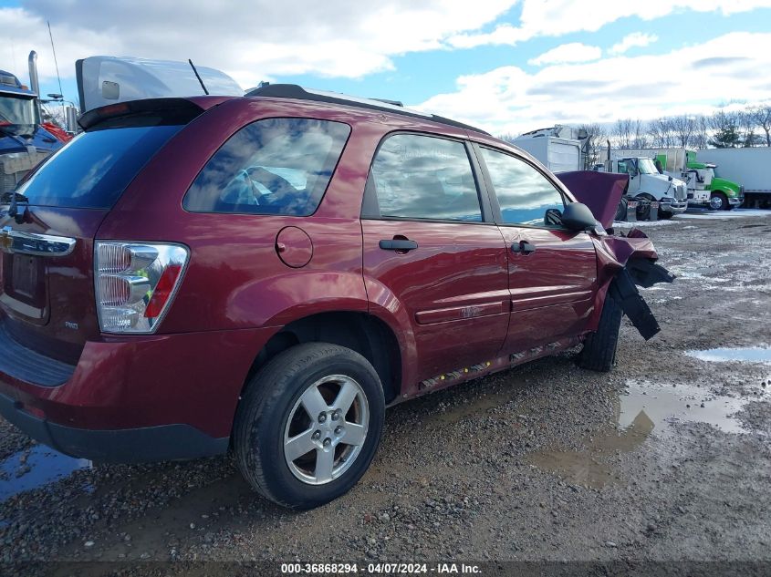 2008 Chevrolet Equinox Ls VIN: 2CNDL23F686043597 Lot: 36868294