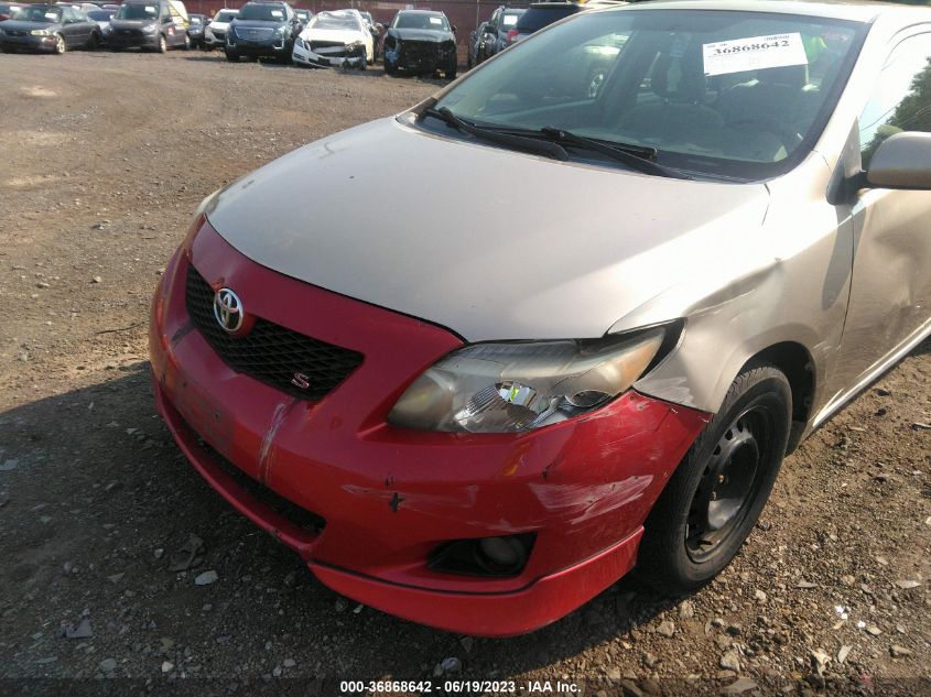 2010 Toyota Corolla Le VIN: 2T1BU4EE8AC478330 Lot: 36868642