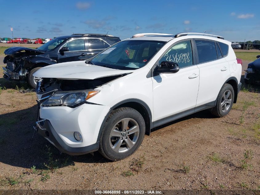 JTMRFREV8FD129684 2015 Toyota Rav4 Xle