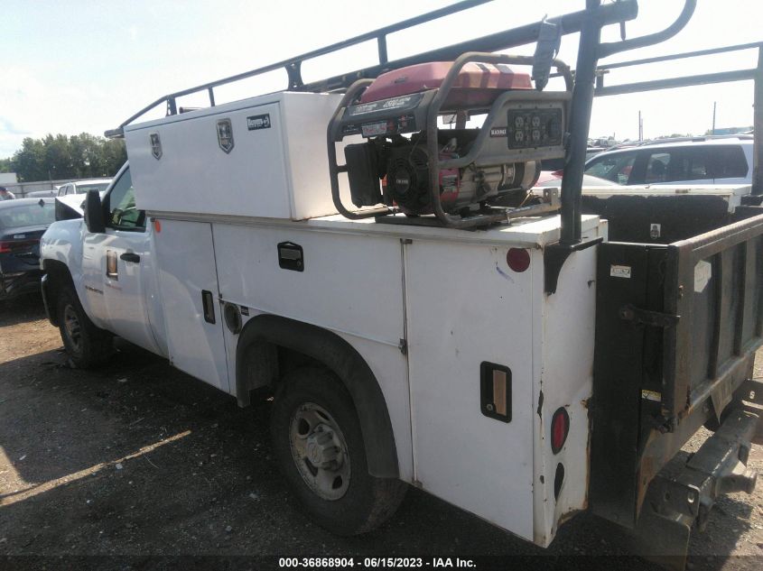 2007 Chevrolet Silverado 2500Hd Work Truck VIN: 1GBHC24K97E537839 Lot: 36868904