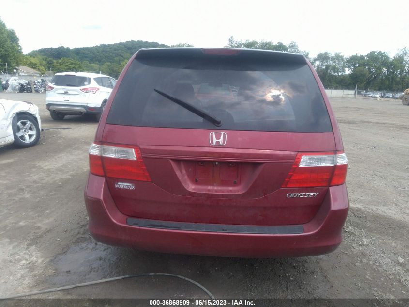 2005 Honda Odyssey Lx VIN: 5FNRL38265B032983 Lot: 36868909