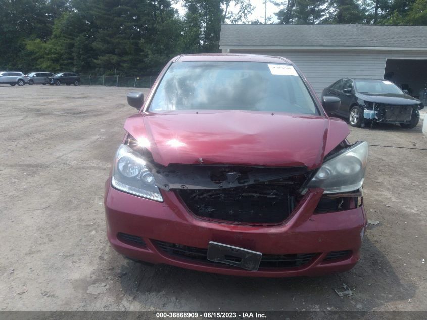 2005 Honda Odyssey Lx VIN: 5FNRL38265B032983 Lot: 36868909