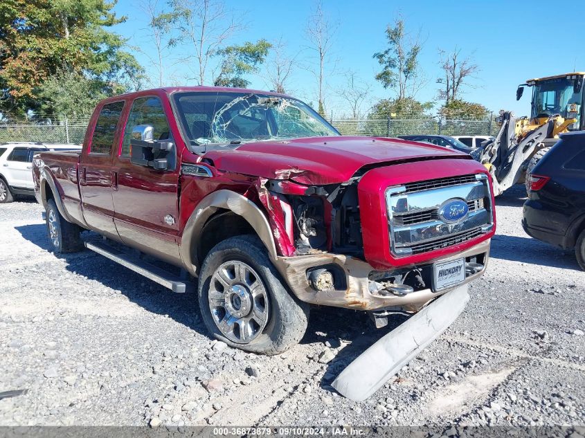 2014 Ford F-350 Lariat VIN: 1FT8W3BTXEEA65782 Lot: 36873879