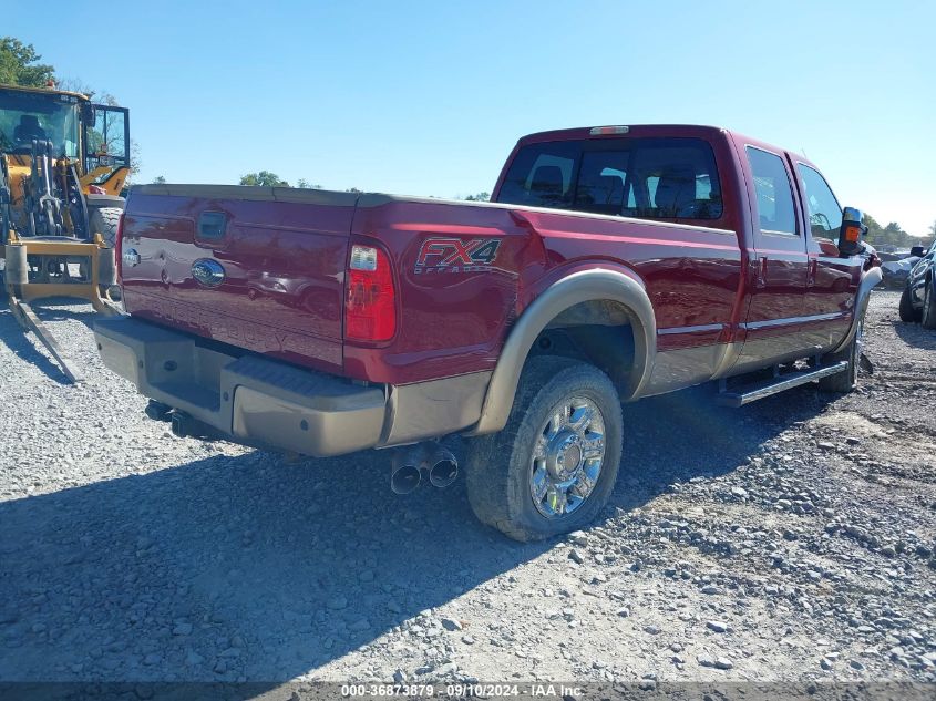 2014 Ford F-350 Lariat VIN: 1FT8W3BTXEEA65782 Lot: 36873879