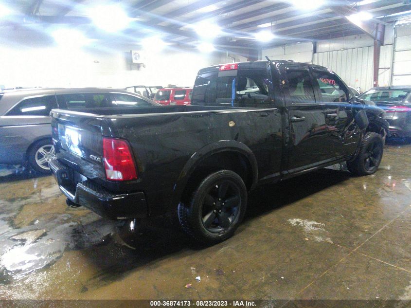 2016 Ram 1500 Slt VIN: 1C6RR7GG2GS222280 Lot: 36874173