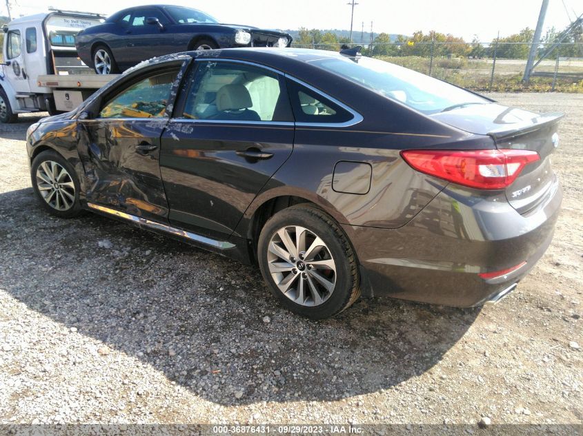 2015 Hyundai Sonata Sport VIN: 5NPE34AF7FH045827 Lot: 36876431