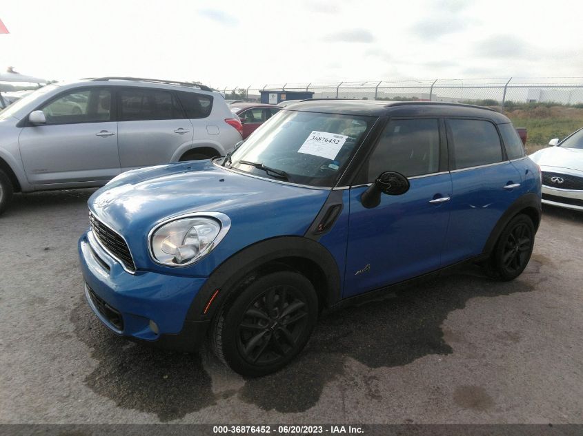 2012 Mini Cooper Countryman S VIN: WMWZC5C52CWM12082 Lot: 36876452