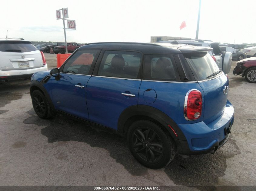 2012 Mini Cooper Countryman S VIN: WMWZC5C52CWM12082 Lot: 36876452