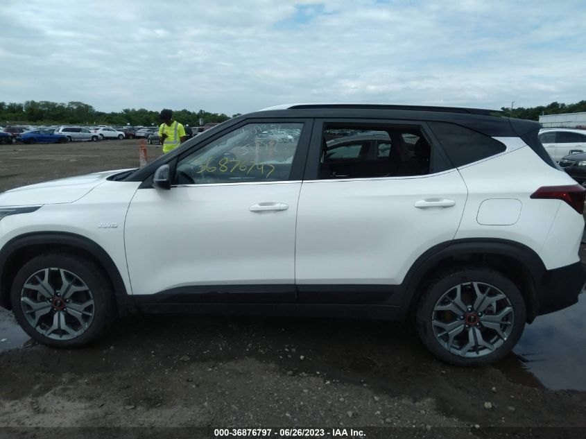 2021 Kia Seltos S Turbo VIN: KNDEUCA24M7060386 Lot: 36876797