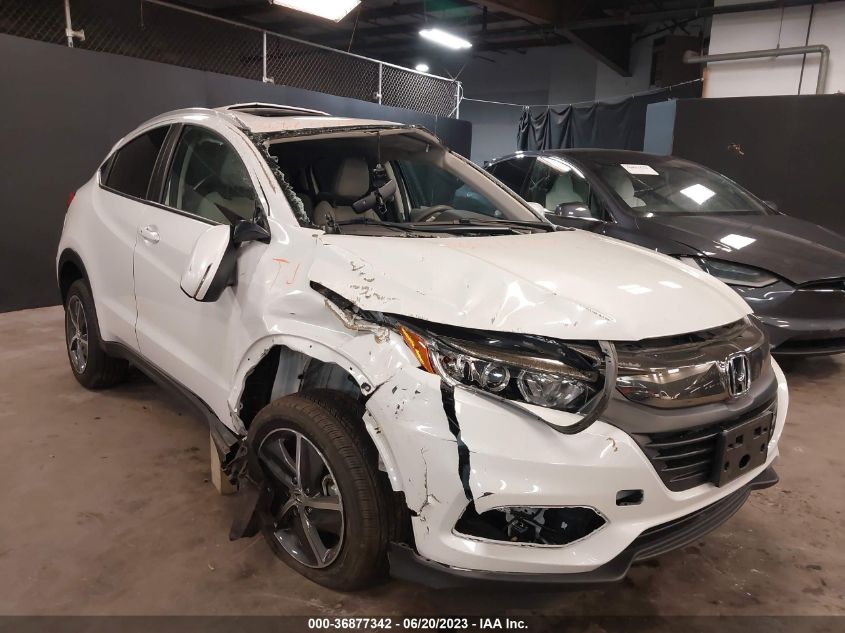 2021 Honda Hr-V Awd Ex-L VIN: 3CZRU6H70MM738443 Lot: 36877342