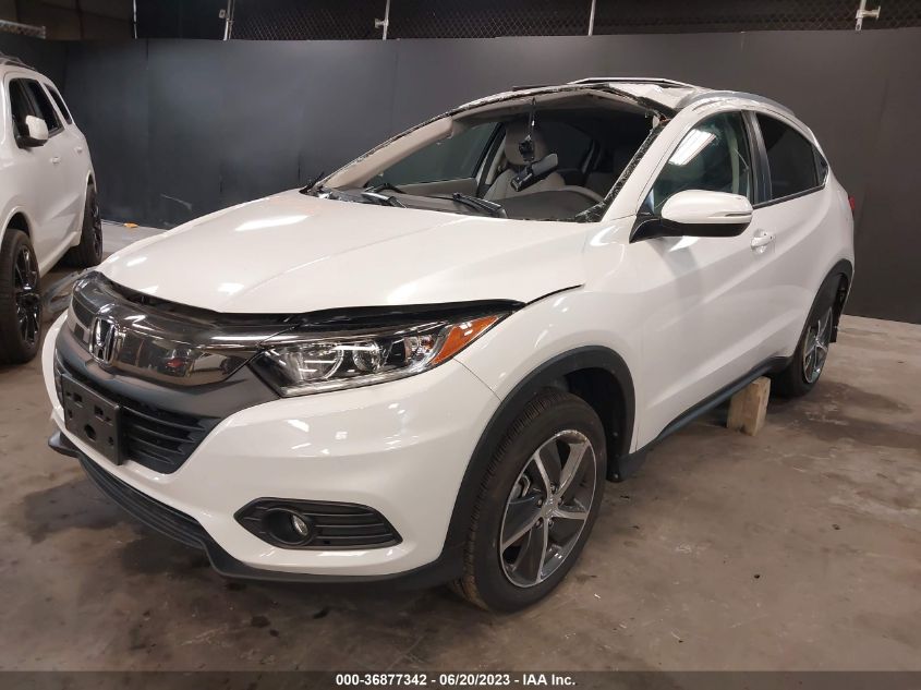 2021 Honda Hr-V Awd Ex-L VIN: 3CZRU6H70MM738443 Lot: 36877342