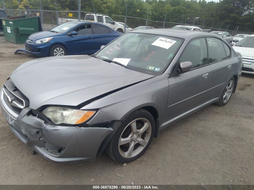 2009 Subaru Legacy 2.5I VIN: 4S3BL616897225745 Lot: 36878295