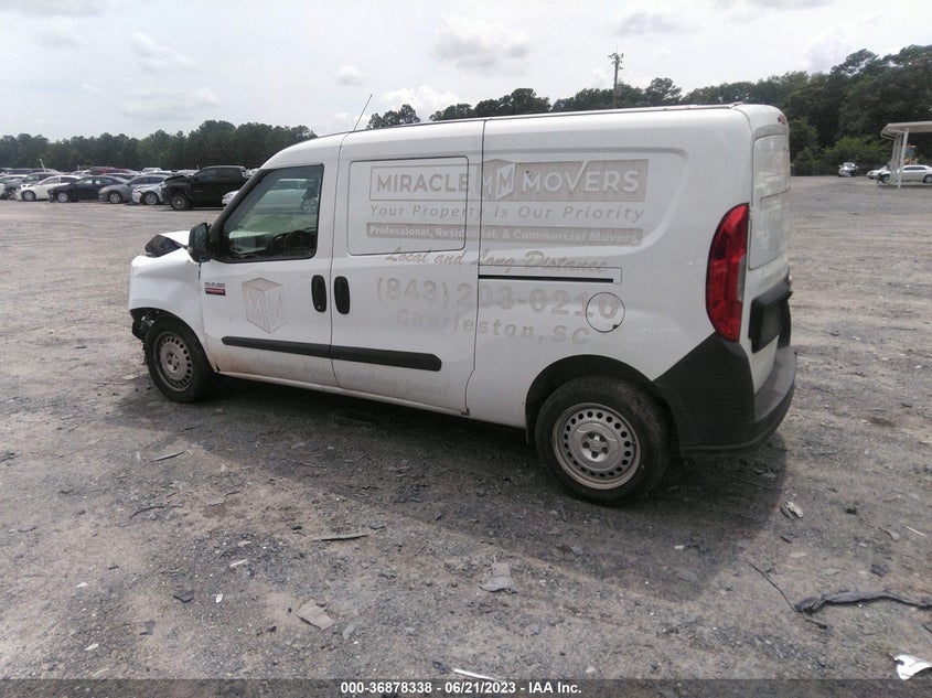 2018 Ram Promaster City Tradesman VIN: ZFBERFAB6J6H41899 Lot: 36878338