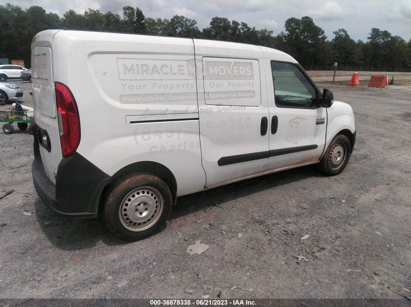 2018 Ram Promaster City Tradesman VIN: ZFBERFAB6J6H41899 Lot: 36878338