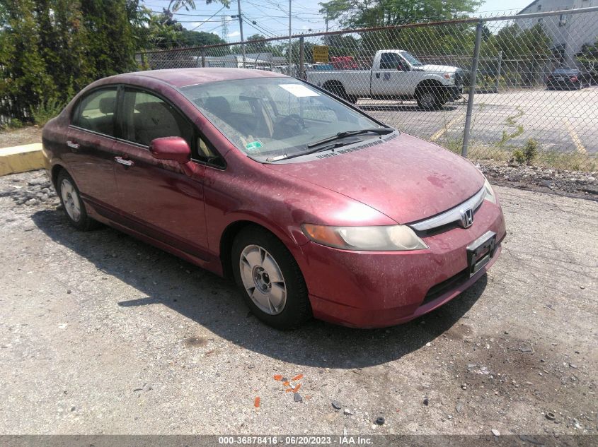 2008 Honda Civic Lx VIN: 2HGFA16518H502122 Lot: 36878416