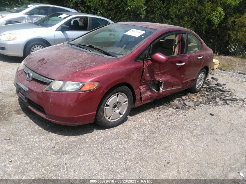 2008 Honda Civic Lx VIN: 2HGFA16518H502122 Lot: 36878416