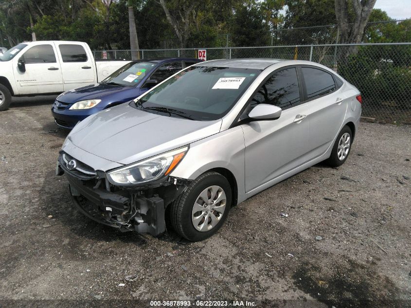 2015 Hyundai Accent Gls VIN: KMHCT4AE6FU901327 Lot: 36878993