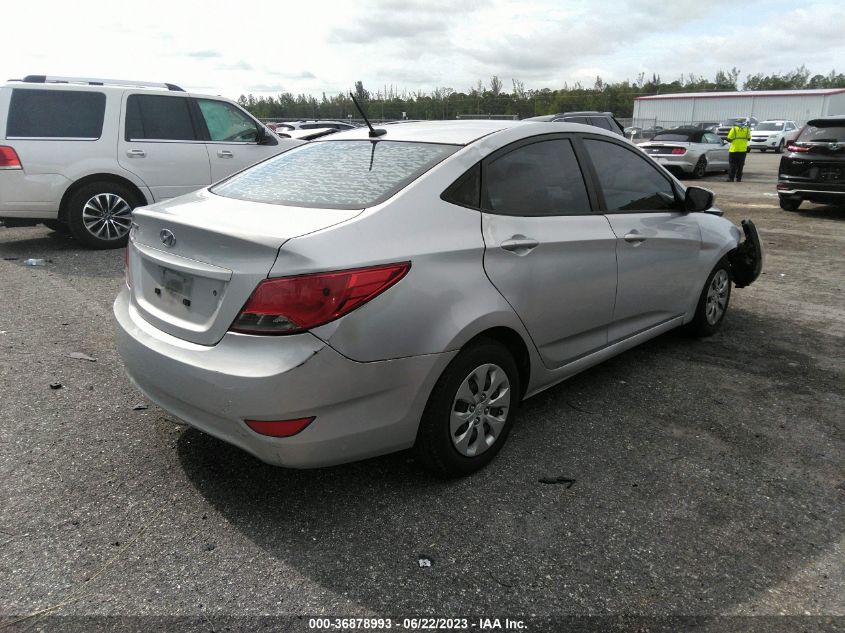 2015 Hyundai Accent Gls VIN: KMHCT4AE6FU901327 Lot: 36878993