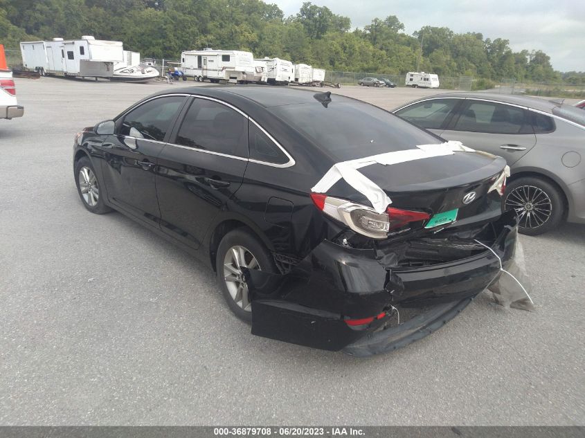 2017 Hyundai Sonata Se VIN: 5NPE24AF7HH496584 Lot: 36879708