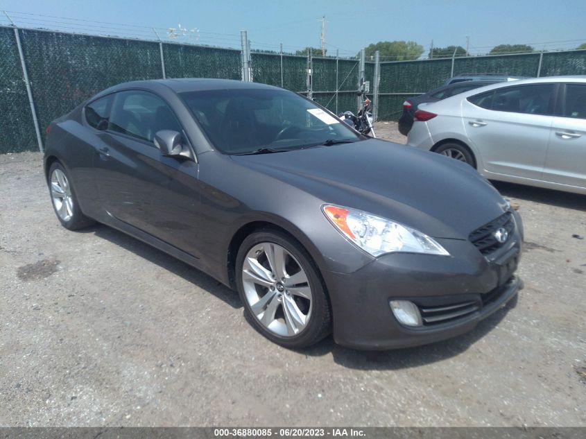 2012 Hyundai Genesis Coupe 3.8 Grand Touring VIN: KMHHU6KH7CU077762 Lot: 36880085