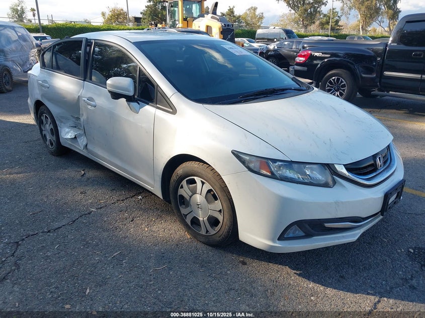 2014 HONDA CIVIC HYBRID - 19XFB4F36EE200750