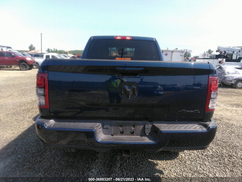 2022 Ram 2500 Big Horn 4X4 6'4" Box VIN: 3C6UR5DL8NG223440 Lot: 36883207