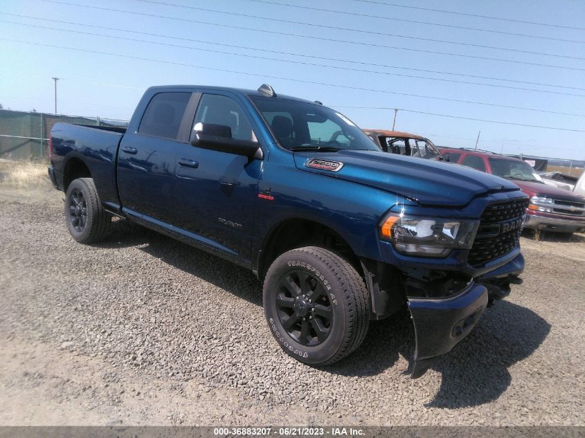 2022 Ram 2500 Big Horn 4X4 6'4" Box VIN: 3C6UR5DL8NG223440 Lot: 36883207