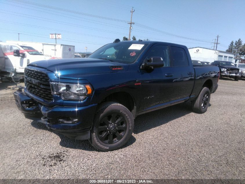 2022 Ram 2500 Big Horn 4X4 6'4" Box VIN: 3C6UR5DL8NG223440 Lot: 36883207