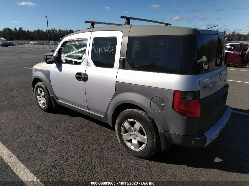 2003 Honda Element Ex VIN: 5J6YH28563L029054 Lot: 36883663