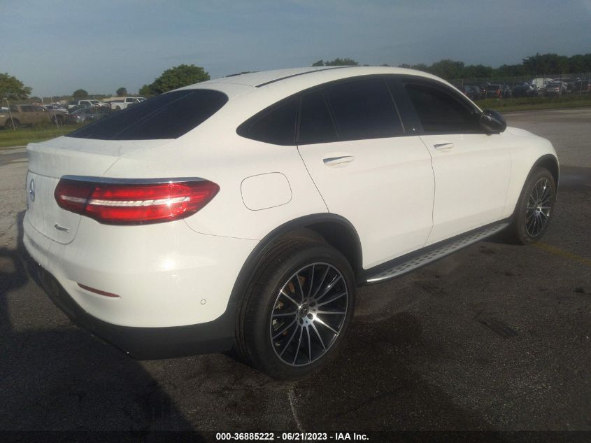 2019 Mercedes-Benz Glc 300 Coupe VIN: WDC0J4KB1KF543225 Lot: 36885222