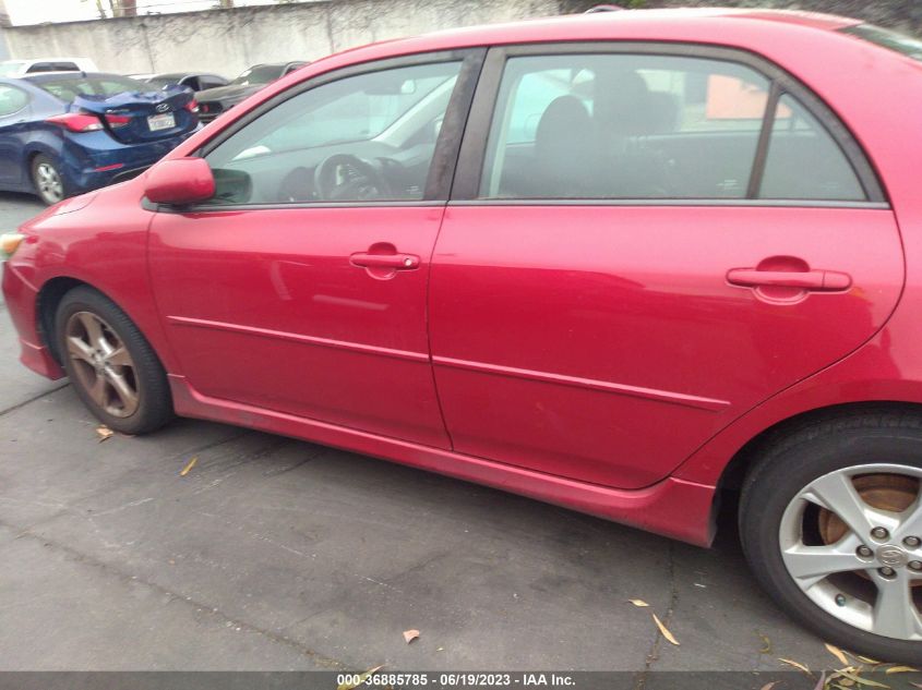 2012 Toyota Corolla S VIN: 5YFBU4EE3CP025753 Lot: 36885785