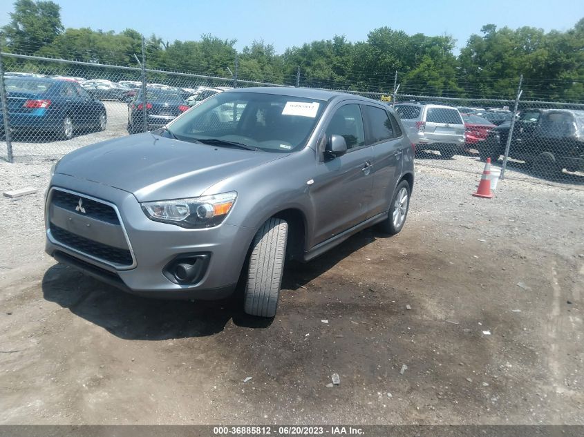 2015 Mitsubishi Outlander Sport Es VIN: 4A4AP3AUXFE046491 Lot: 36885812