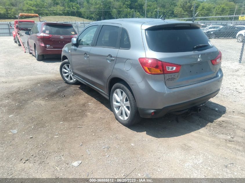 2015 Mitsubishi Outlander Sport Es VIN: 4A4AP3AUXFE046491 Lot: 36885812