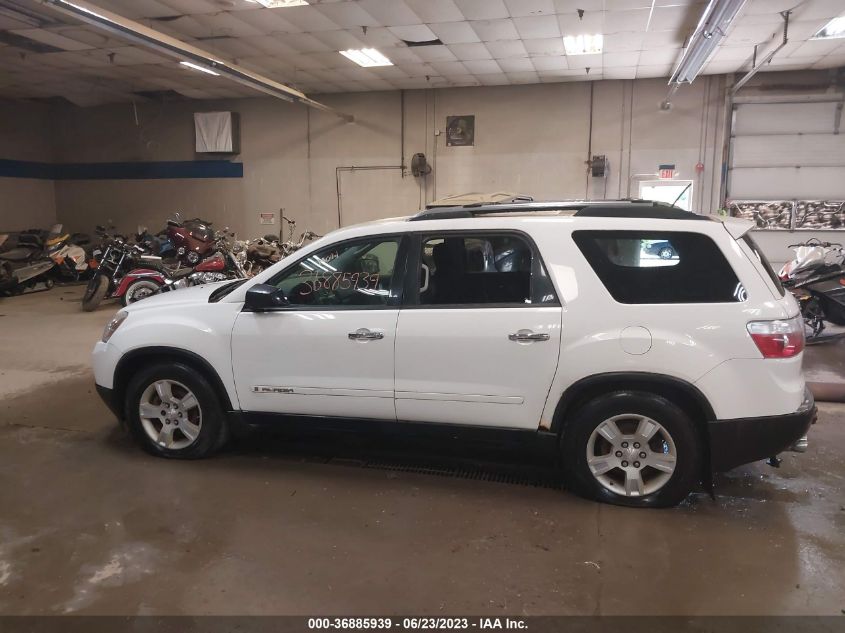 1GKEV13777J130839 2007 GMC Acadia Sle-1