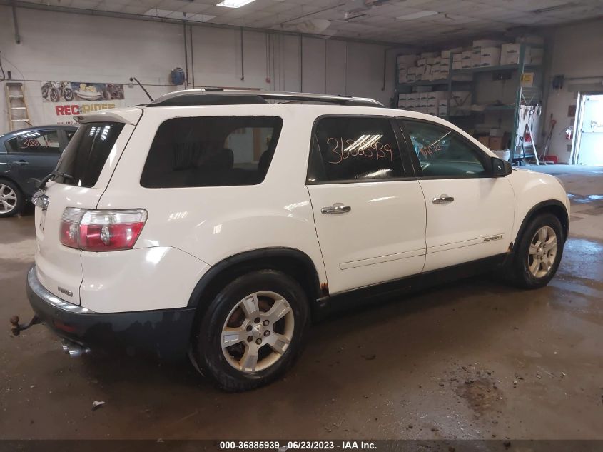 2007 GMC Acadia Sle-1 VIN: 1GKEV13777J130839 Lot: 36885939