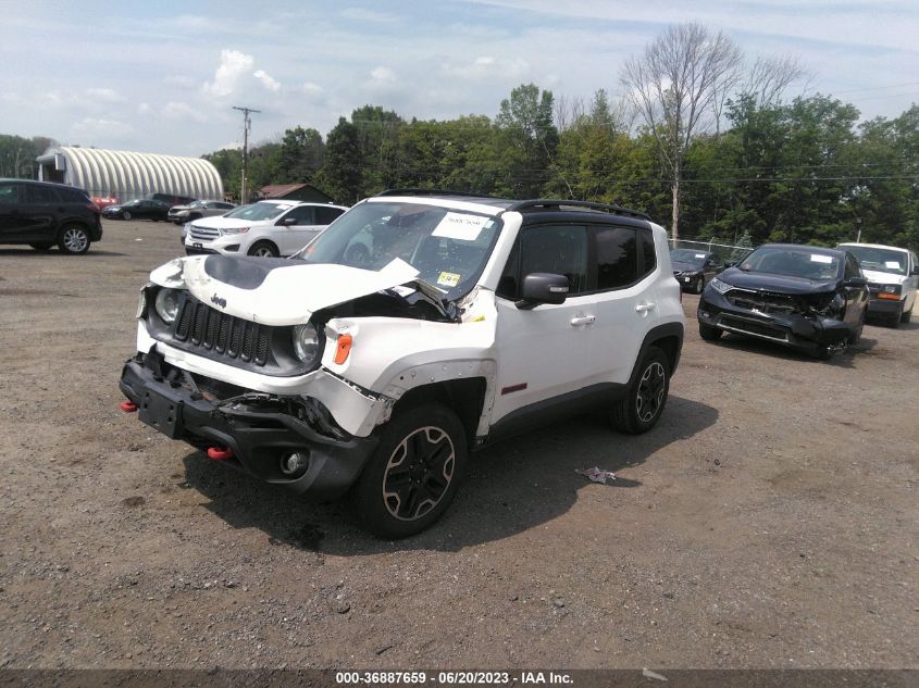 2016 Jeep Renegade Trailhawk VIN: ZACCJBCT6GPD94183 Lot: 36887659