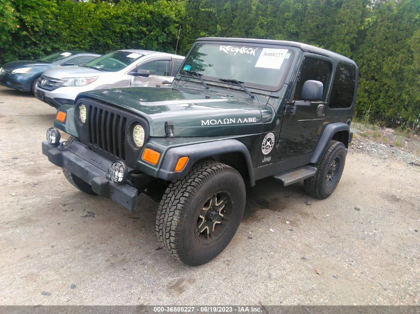 2004 Jeep Wrangler X VIN: 1J4FA39S24P702390 Lot: 36888227