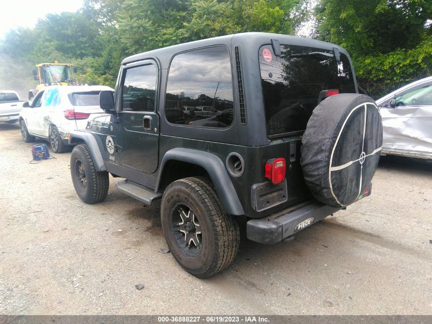 2004 Jeep Wrangler X VIN: 1J4FA39S24P702390 Lot: 36888227