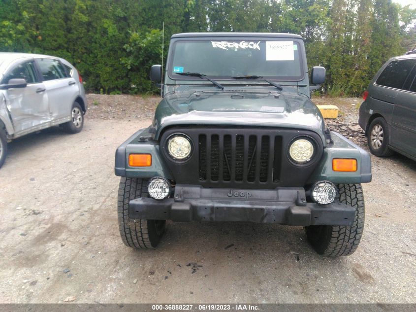 2004 Jeep Wrangler X VIN: 1J4FA39S24P702390 Lot: 36888227