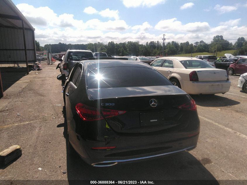 2022 Mercedes-Benz C 300 VIN: W1KAF4GB8NR014626 Lot: 36888364