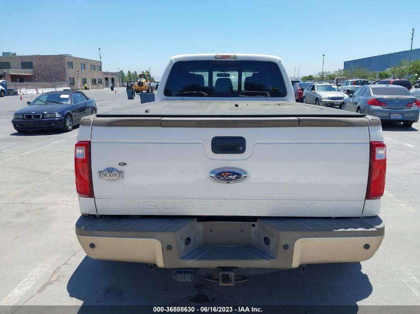 1FT8W3DT4DEA78183 2013 Ford F-350 Lariat