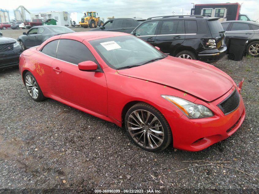 2012 Infiniti G37 Convertible Base VIN: JN1CV6FE9CM203330 Lot: 36890399