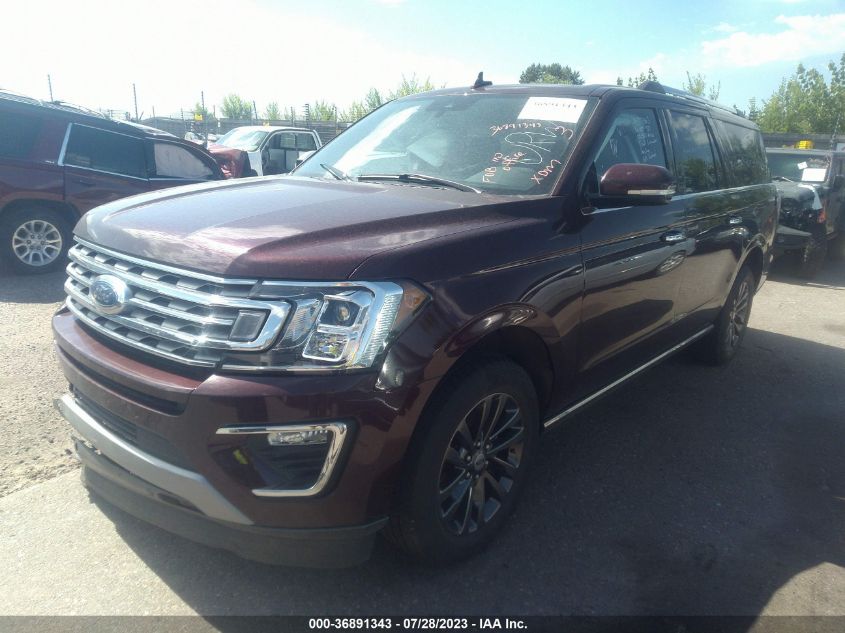 2021 Ford Expedition Limited Max VIN: 1FMJK2ATXMEA09635 Lot: 36891343