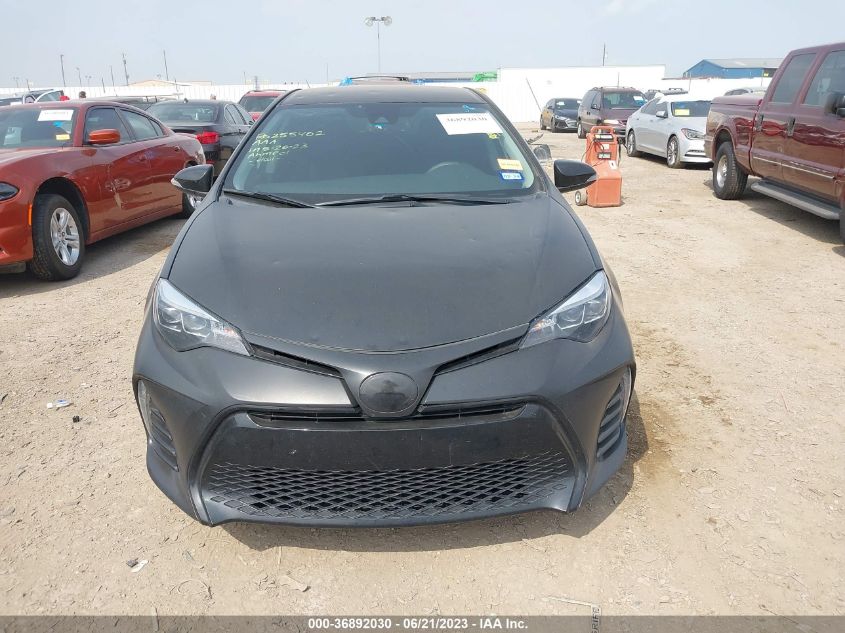 2017 Toyota Corolla Se VIN: 5YFBURHE6HP636649 Lot: 36892030