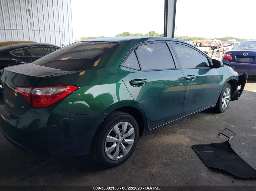 2015 Toyota Corolla L/Le/S/S Plus/Le Plus VIN: 5YFBURHE2FP253594 Lot: 36892158