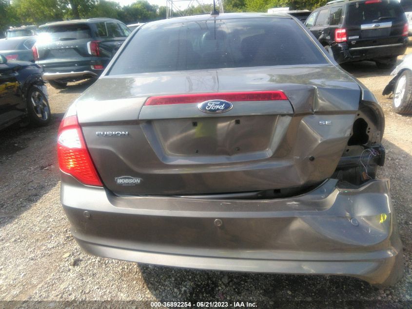 2012 Ford Fusion Se VIN: 3FAHP0HA1CR104471 Lot: 36892254