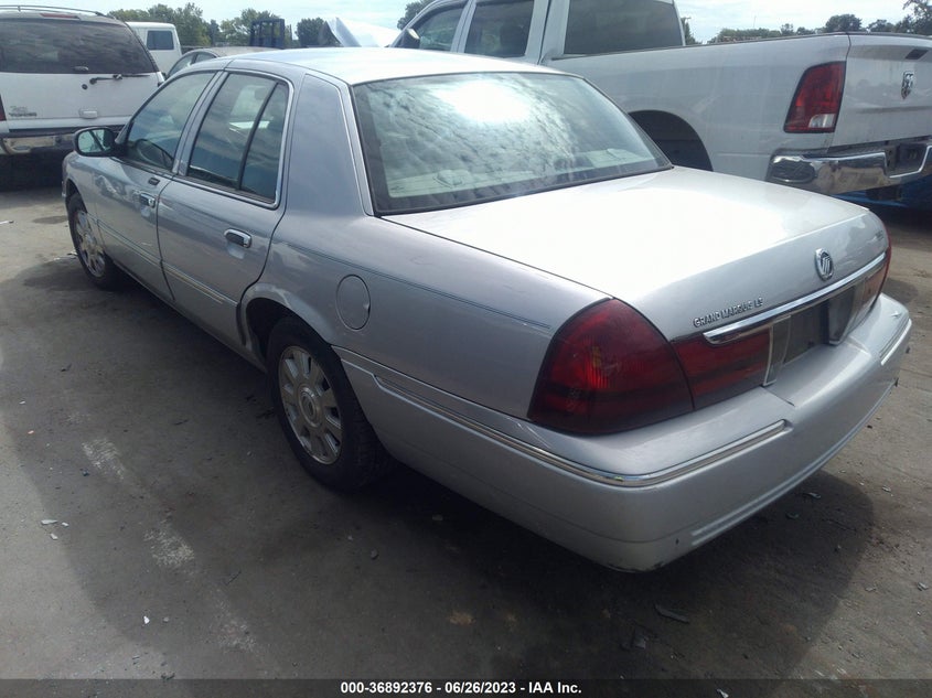 2003 Mercury Grand Marquis Ls Premium/Ls Ultimate VIN: 2MEFM75W83X663356 Lot: 36892376