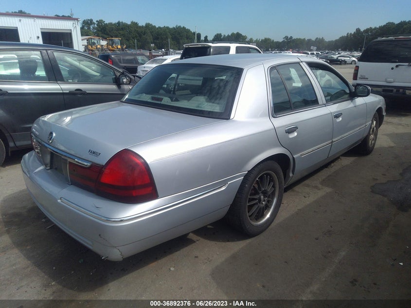 2003 Mercury Grand Marquis Ls Premium/Ls Ultimate VIN: 2MEFM75W83X663356 Lot: 36892376