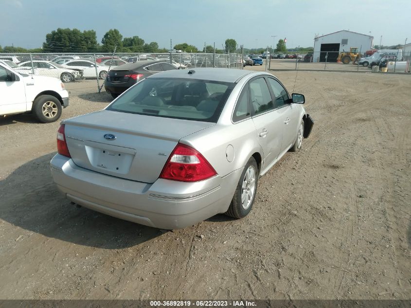 2007 Ford Five Hundred Sel VIN: 1FAHP24157G154773 Lot: 36892819