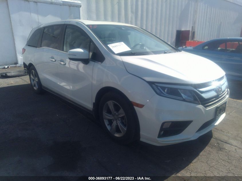 2019 Honda Odyssey Ex-L VIN: 5FNRL6H75KB057625 Lot: 40881269